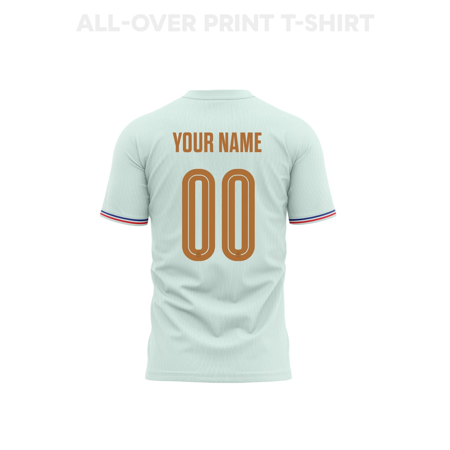 France 2026 Youth Away 3D T-shirt Fully Printed – Personalized – Green