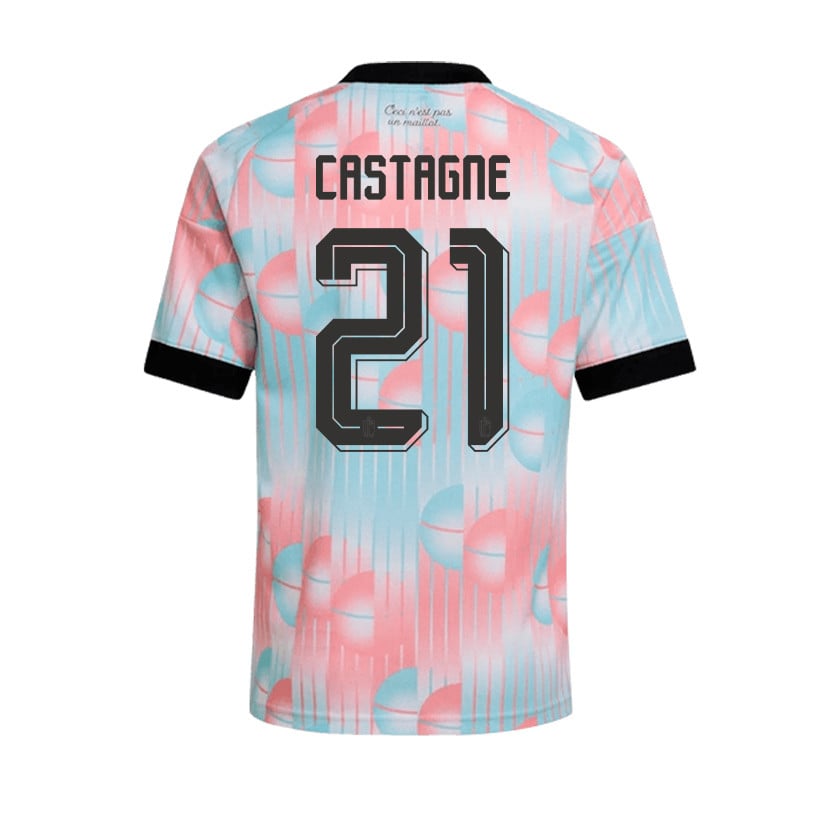 Thibaut Courtois 1 Belgium 2026 Away Men Jersey & Shorts Set – Light Blue