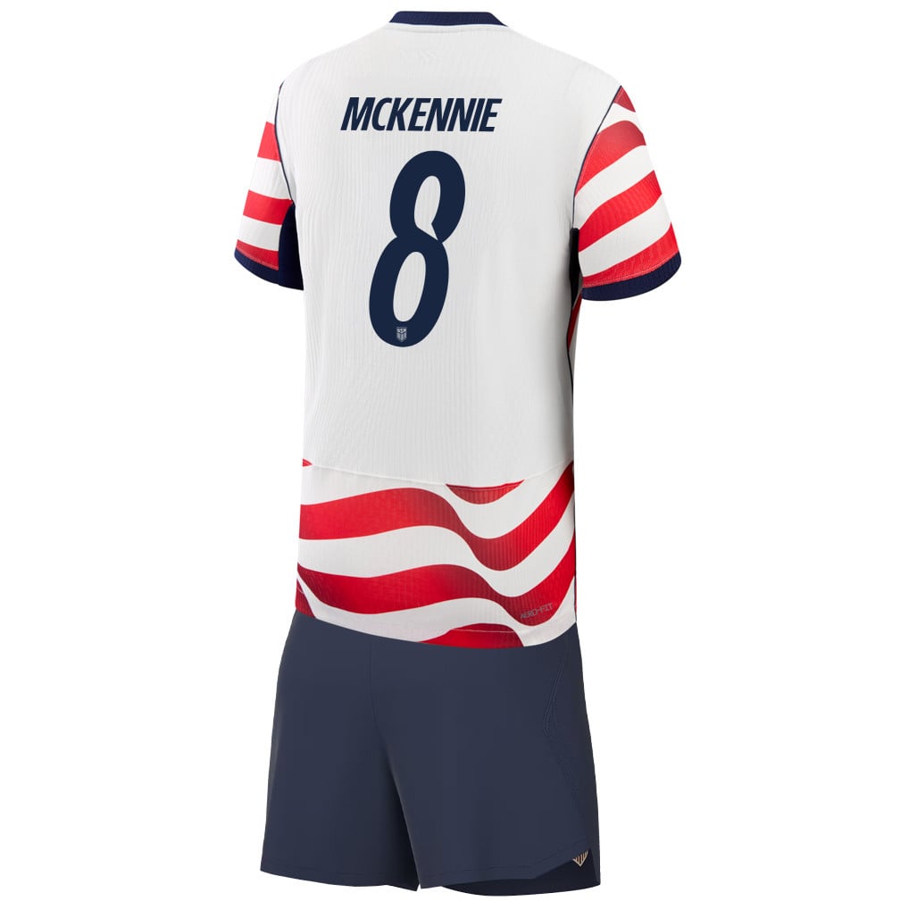 Weston McKennie 8 USMNT 2026 Home Men Jersey & Shorts Set