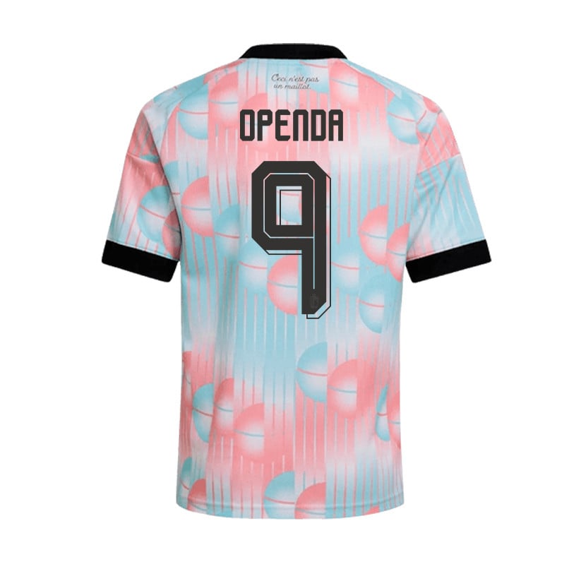 Loïs Openda 9 Belgium 2026 YOUTH Away Jersey & Shorts Set - Light Blue