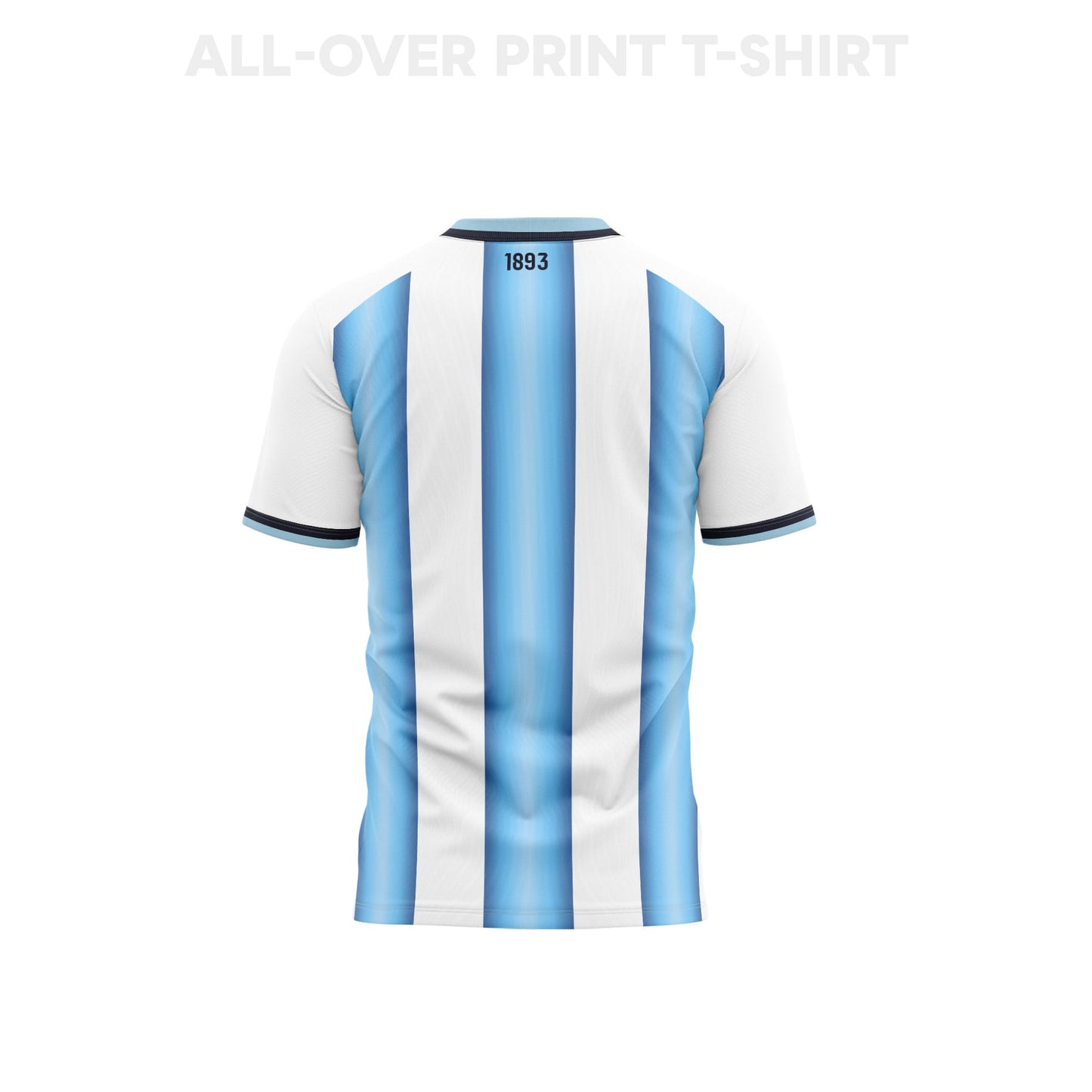 Argentina 2026 Youth Home 3D T-shirt Fully Printed – White
