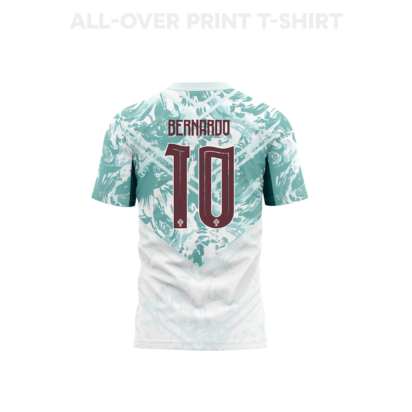 Bernardo Silva 10 Portugal 2026 Away 3D T-Shirt Fully Printed – Unisex, White