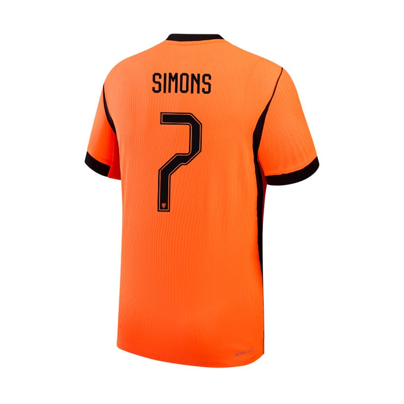 Xavi Simons 7 Netherlands 2026 Home Men Jersey & Shorts Set – Orange