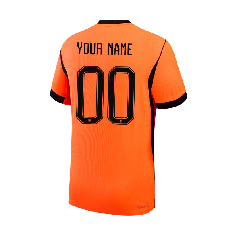 Netherlands 2026 YOUTH Home Jersey & Shorts Set - Personalized - Orange