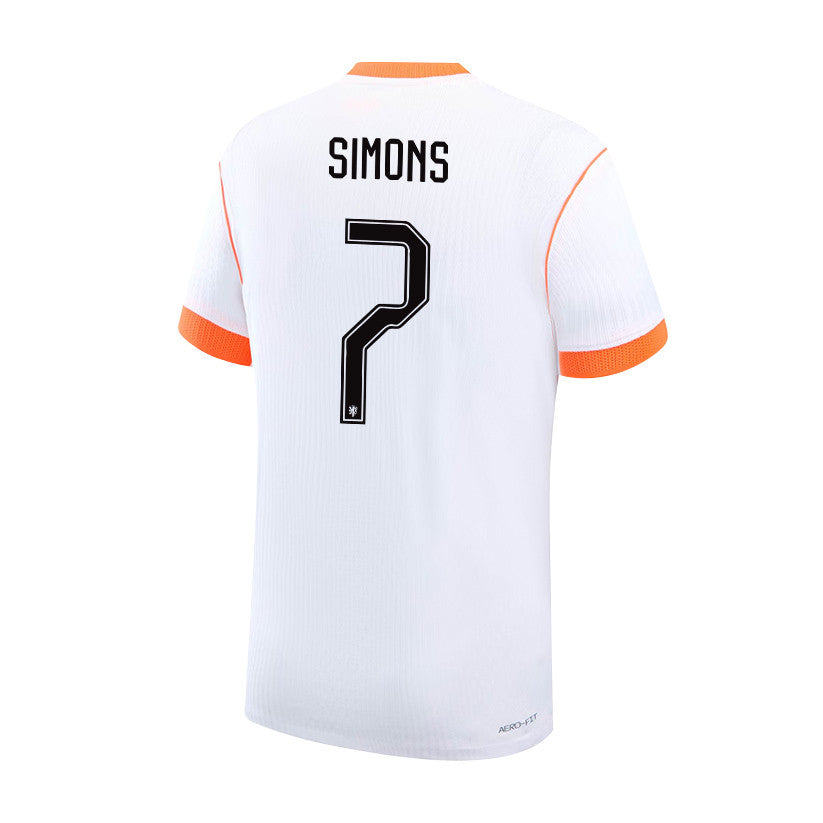 Xavi Simons 7 Netherlands 2026 YOUTH Away Jersey & Shorts Set - White
