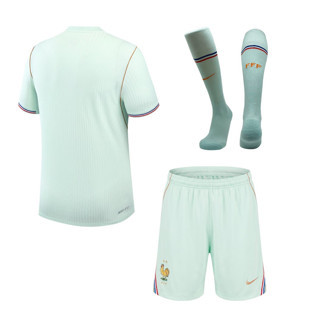 France 2026 Away Men Kit Set – Green