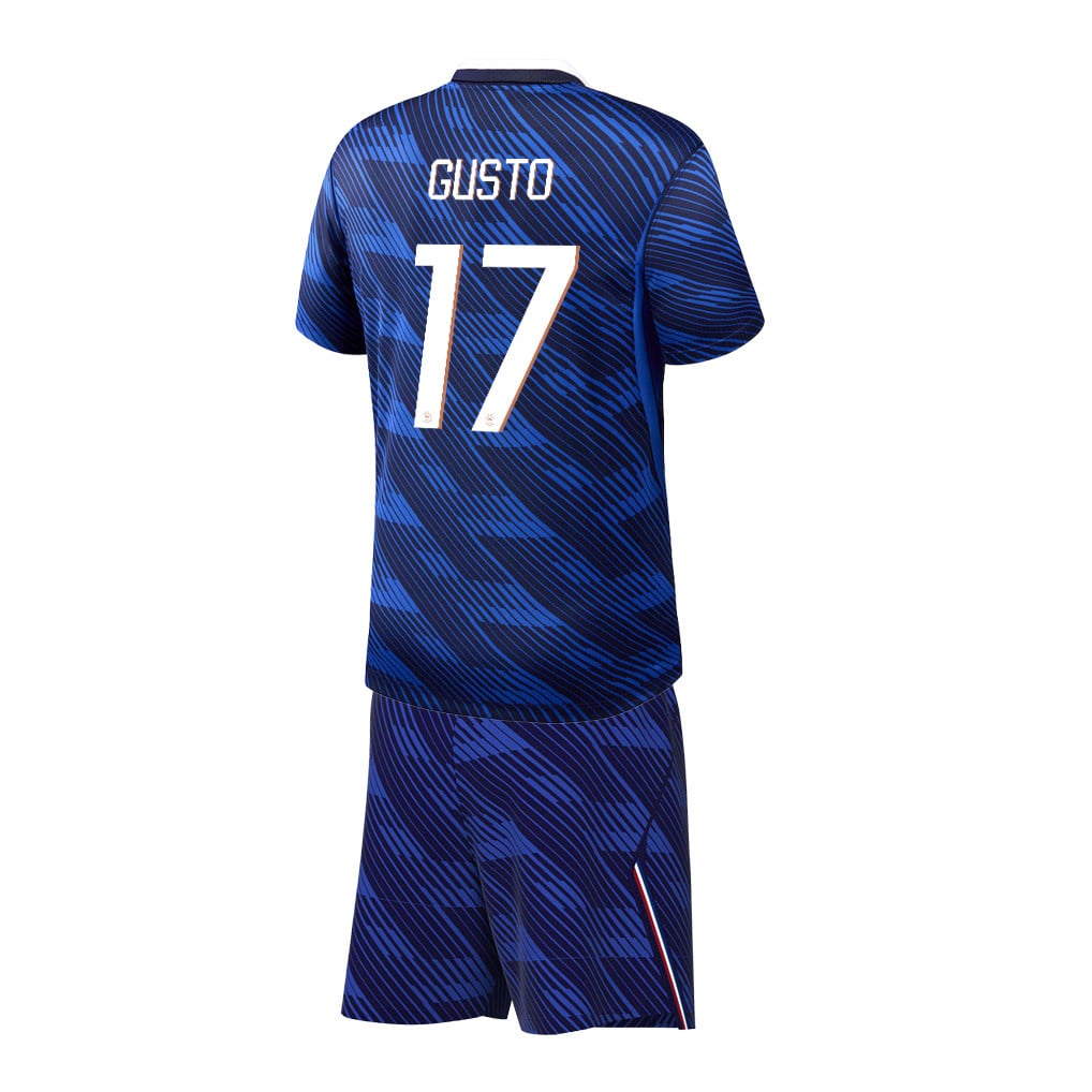 Malo Gusto 17 France 2026 Home Men Jersey & Shorts Set – Blue
