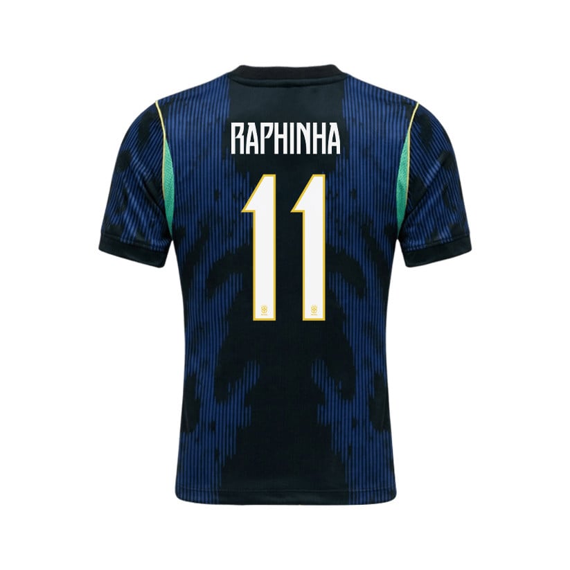 Raphinha 11 Brazil 2026 Away Men Jersey & Shorts Set – Blue