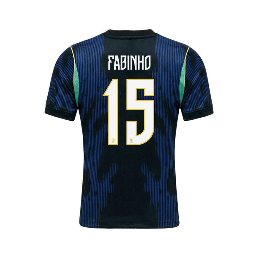 Fabinho 15 Brazil 2026 Away Men Jersey & Shorts Set – Blue