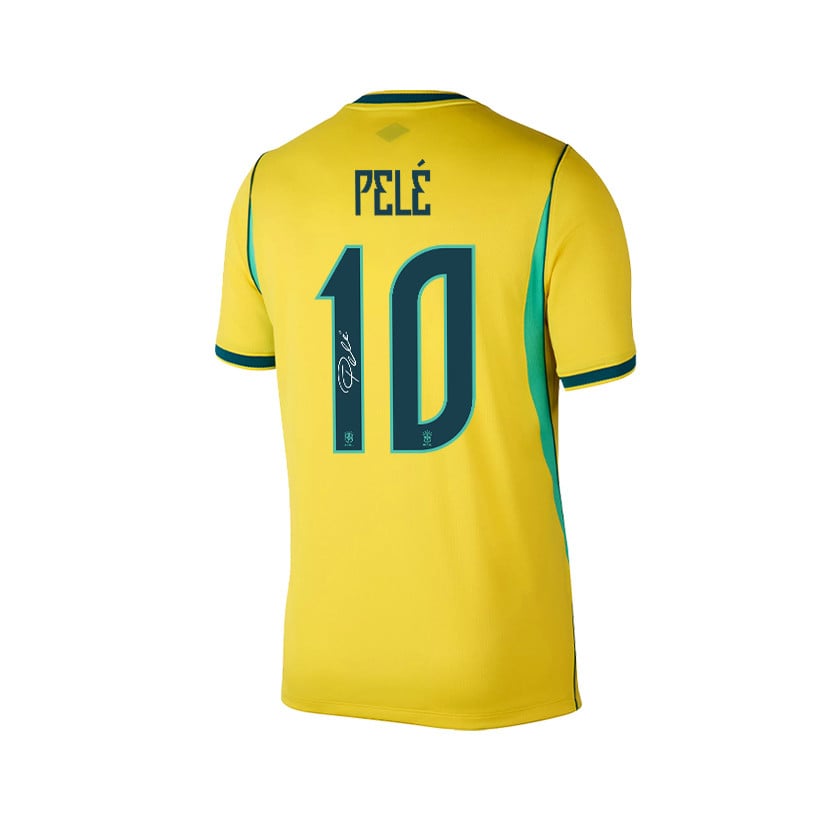 Pelé 10 Brazil 2026 YOUTH Home Jersey & Shorts Set - Yellow