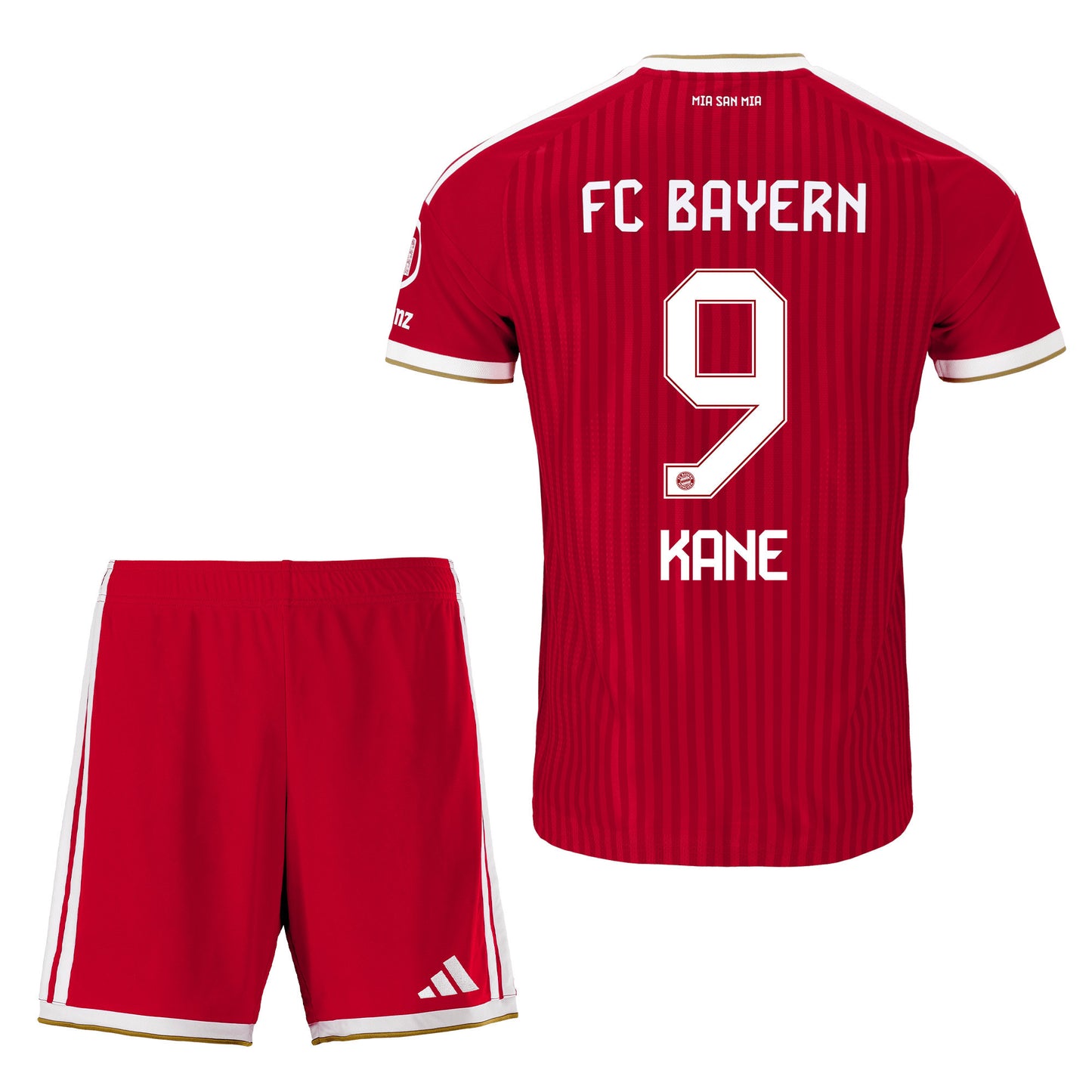 Harry Kane 9 Bayern Munich 2026/27 Home Men Jersey & Shorts Set – Red