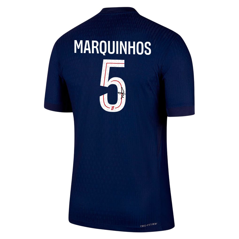 Marquinhos 5 Signature Paris Saint-Germain 25/26 Home Men Jersey - Navy
