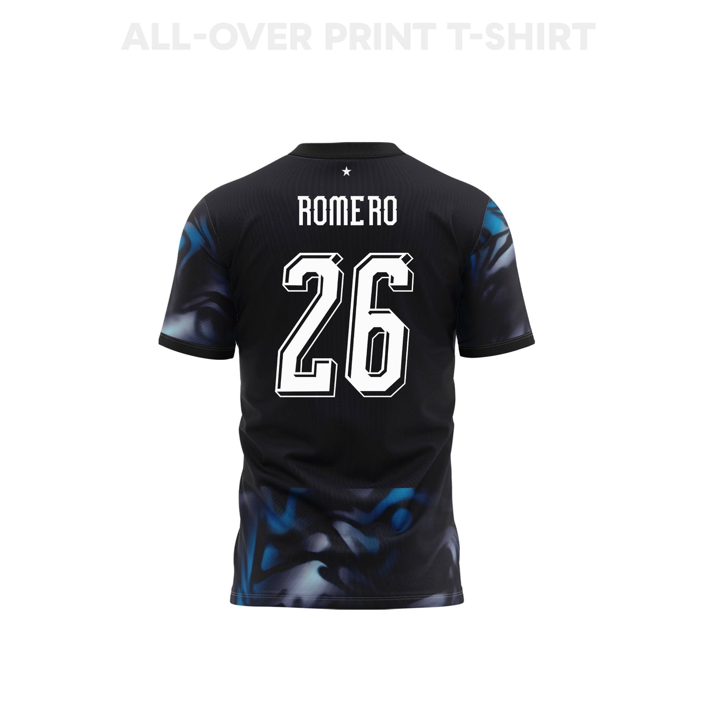 Lucas Romero 26 Paraguay 2026 Away 3D T-Shirt Fully Printed – Unisex, Navy