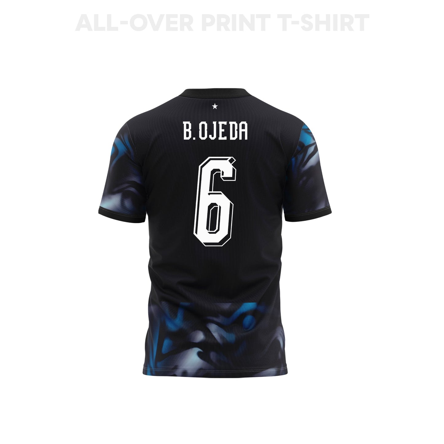 Braian Ojeda 6 Youth Paraguay 2026 Away 3D T-shirt Fully Printed – Navy