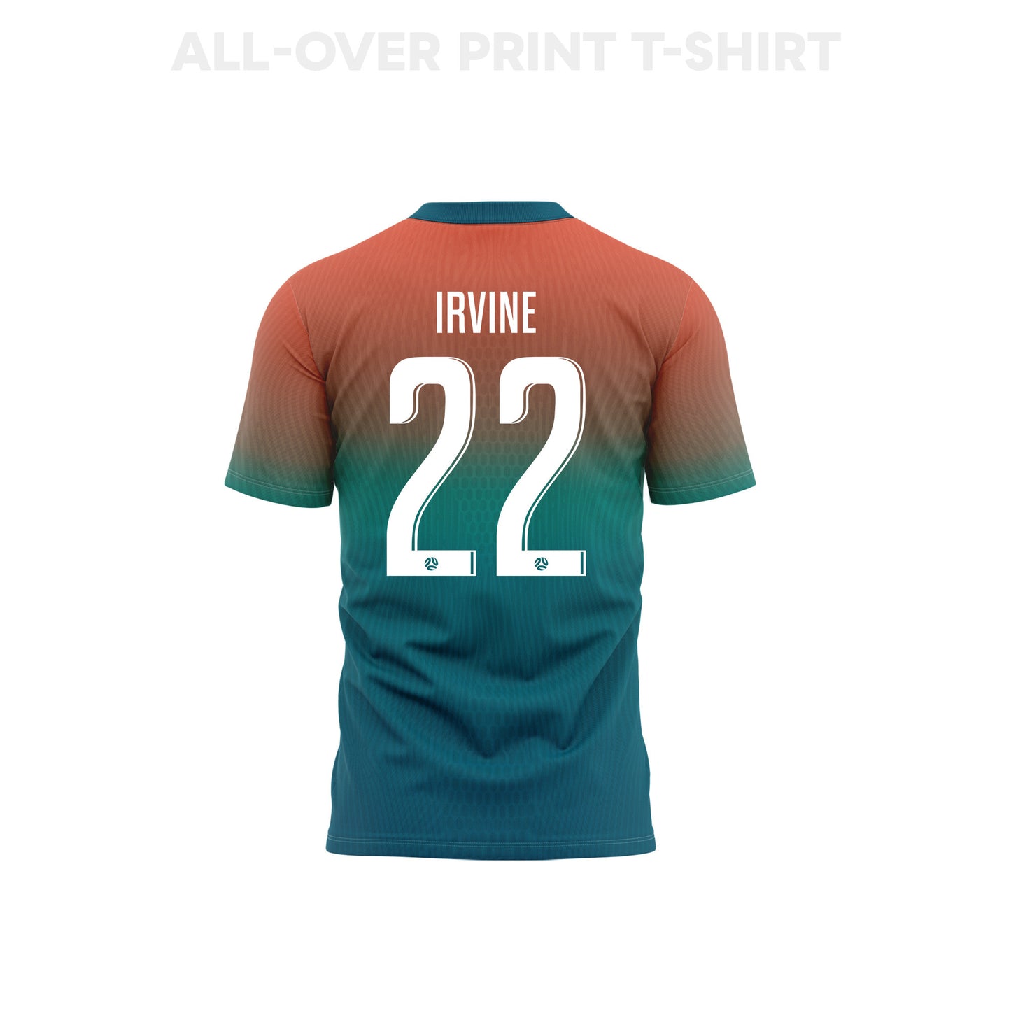 Jackson Irvine 22 Youth Australia 2026 Away 3D T-shirt Fully Printed – Teal