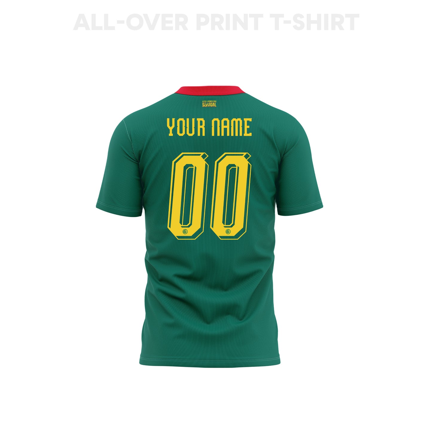 Senegal 2026 Away 3D T-Shirt Fully Printed – Personalized – Unisex, Green