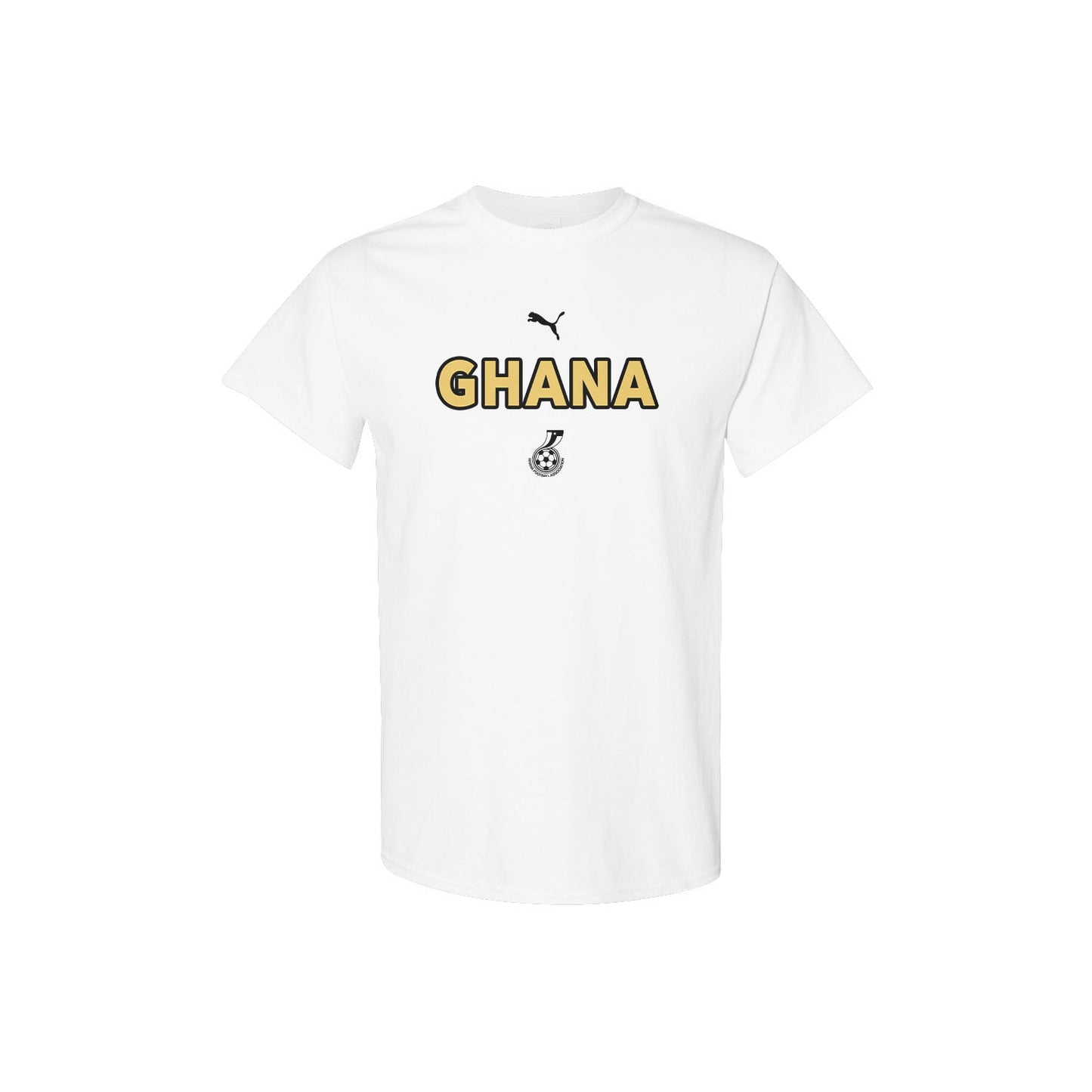 Ghana National Team Inspired T-Shirt – World Cup 2026 Fan Edition - White