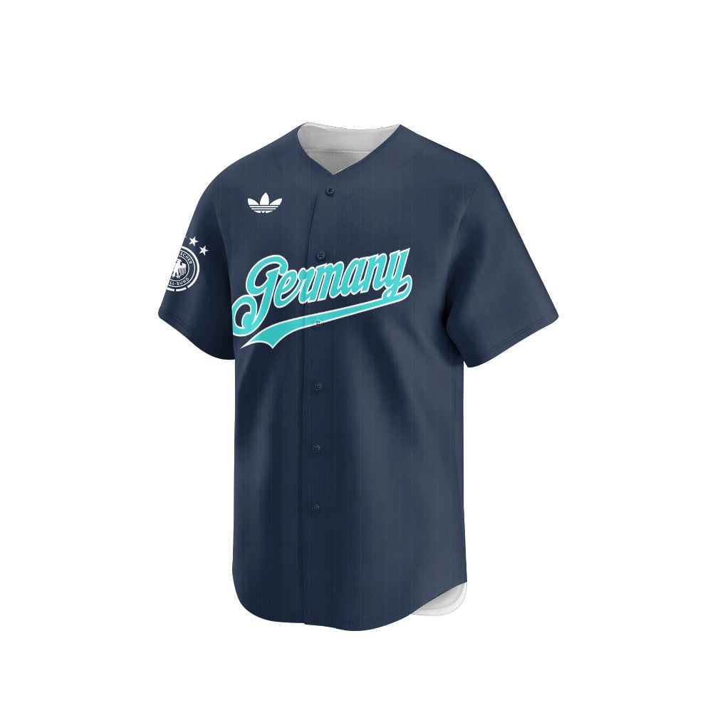 Germany 2026 Inspired Retro Soccer Baseball Jersey – Full Print