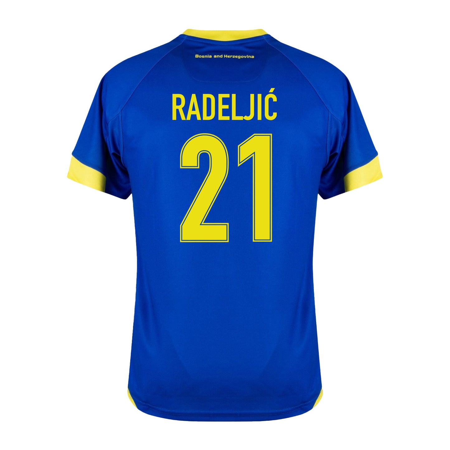 Stjepan Radeljić 21 Bosnia and Herzegovina 2026 Home Jersey - Blue, Men
