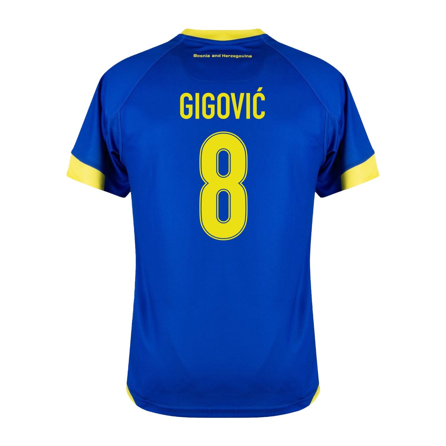 Armin Gigović 8 Bosnia and Herzegovina 2026 Home Jersey - Blue, Men