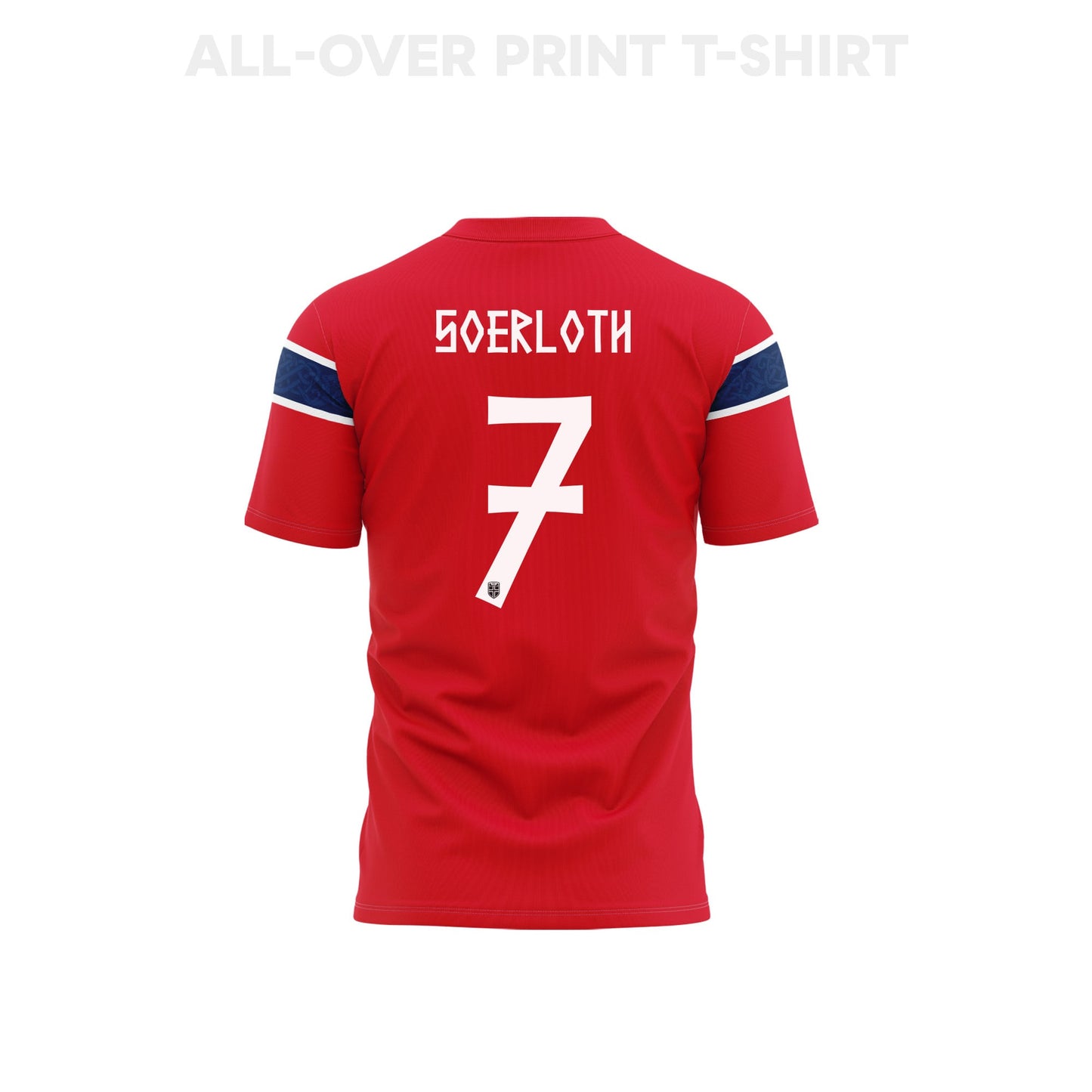 Alexander Soerloth 7 Norway 2026 Home 3D T-Shirt Fully Printed – Unisex, Red