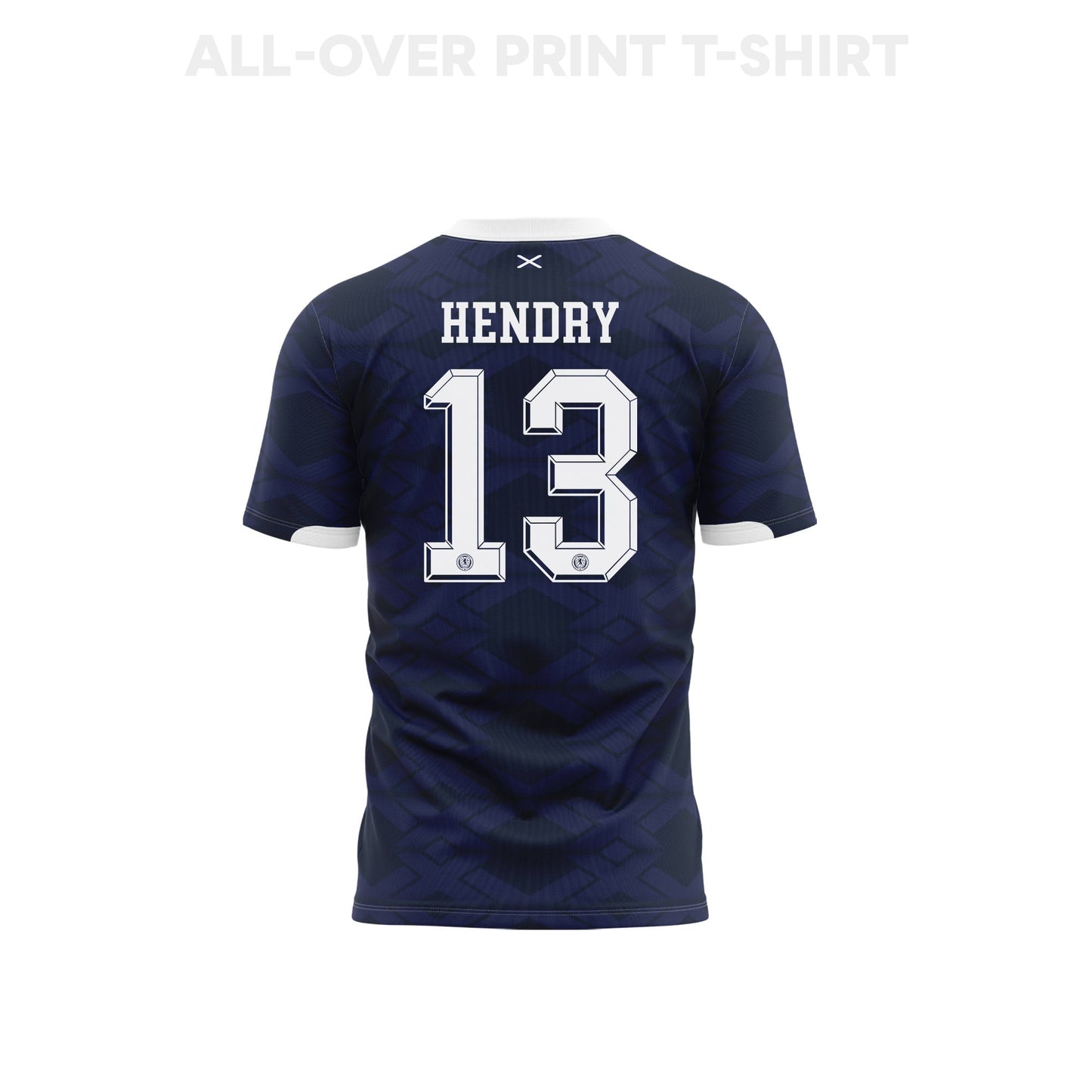 Jack Hendry 13 Scotland 2026 Home 3D T-Shirt Fully Printed – Unisex, Navy