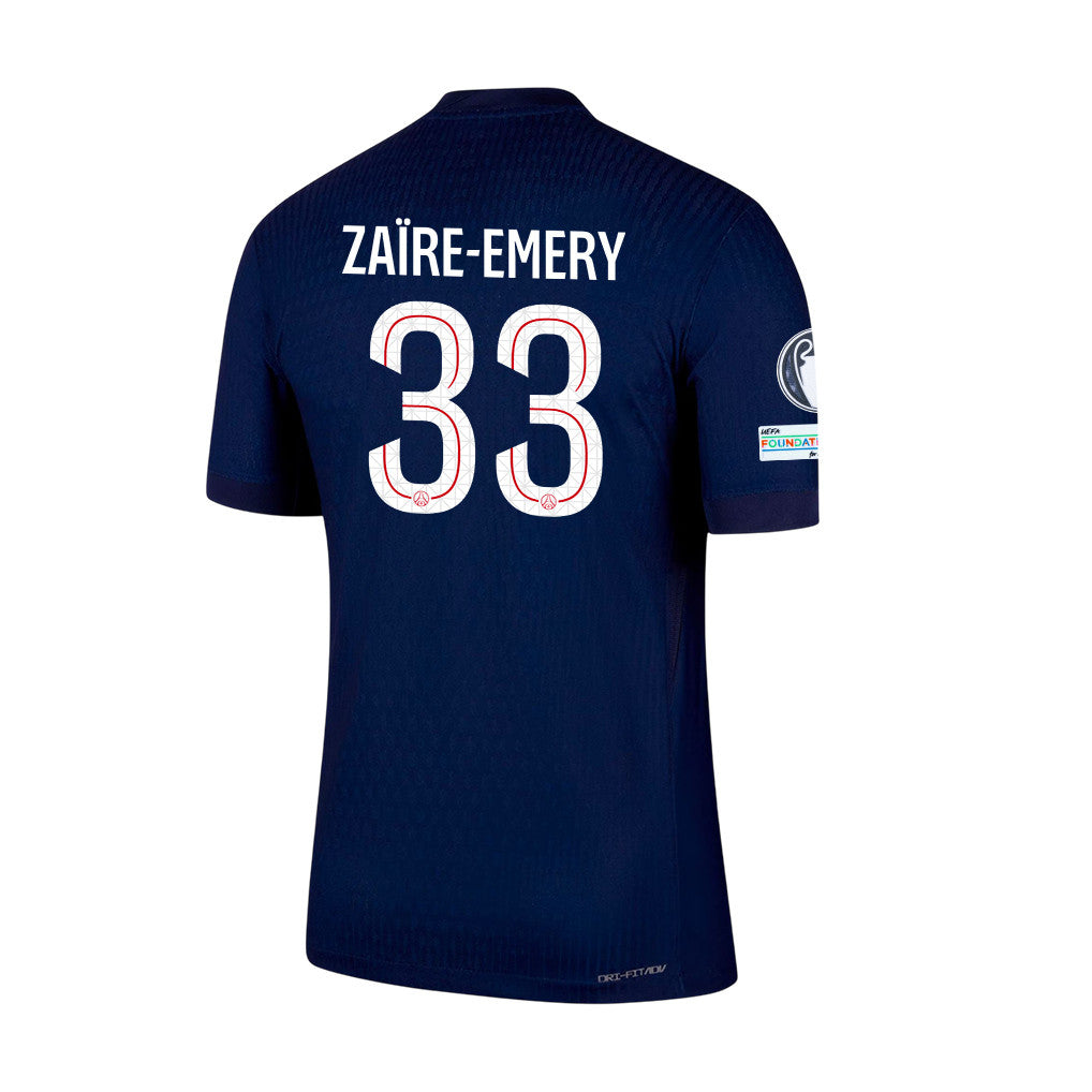 Warren Zaïre-Emery 33 Paris Saint-Germain 25/26 Final Match Detail Home Jersey – Men, Navy