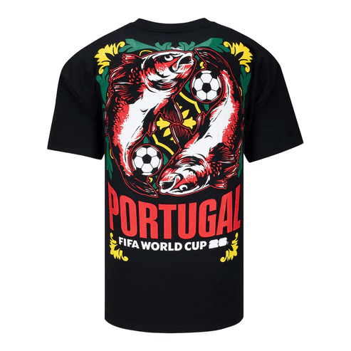 Portugal Rally FIFA World Cup 2026 T-Shirt Unisex - Black