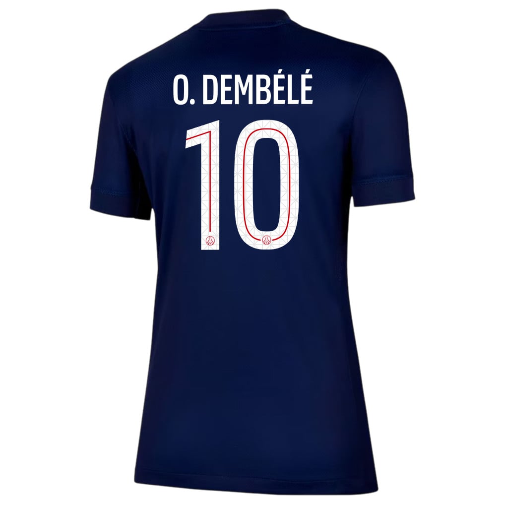 Ousmane Dembélé 10 Paris Saint-Germain 25/26 Home Women Jersey - Navy