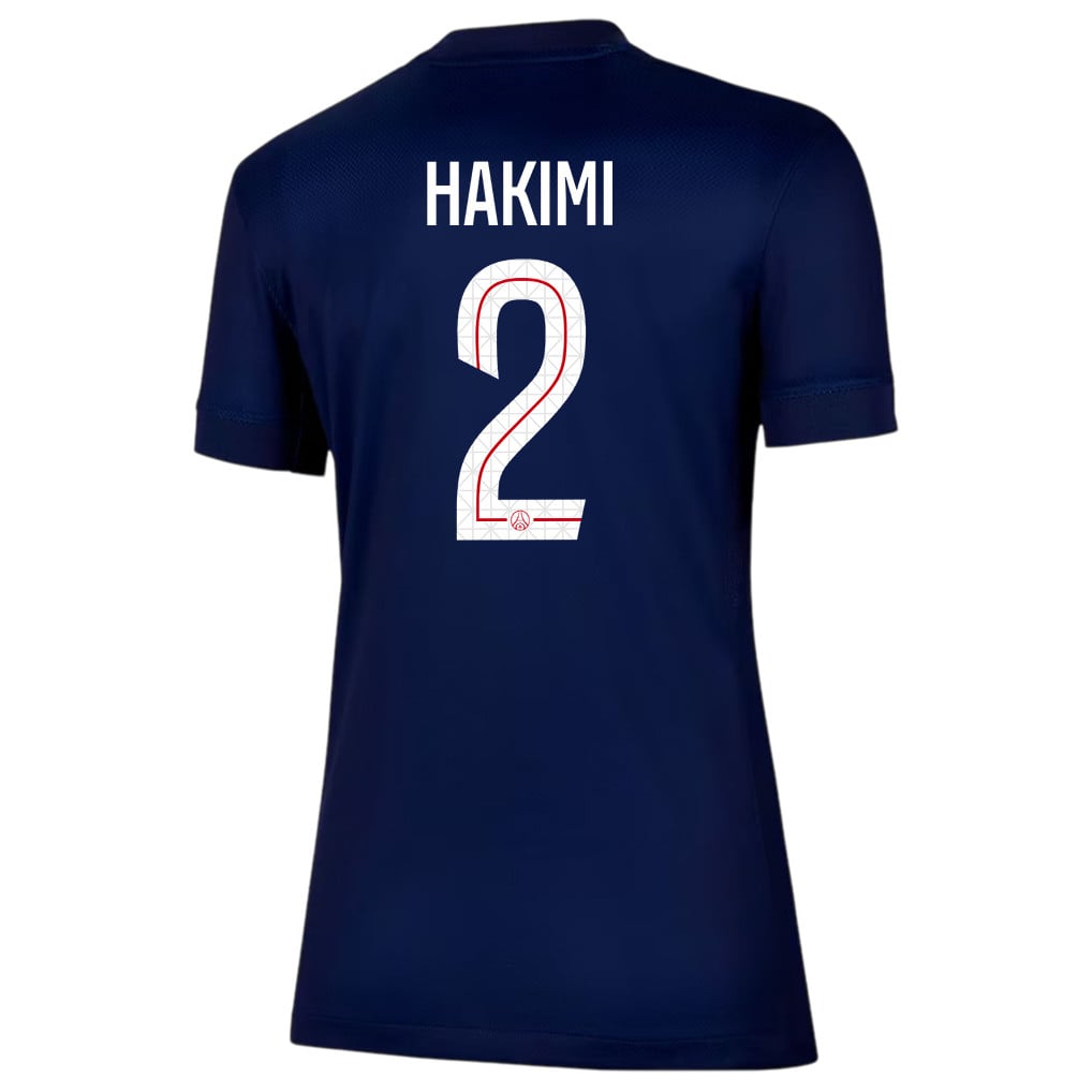 Achraf Hakimi 2 Paris Saint-Germain 25/26 Home Women Jersey - Navy