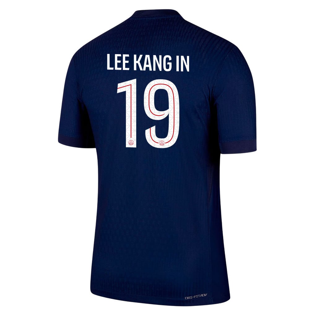 Kang-in Lee 19 Paris Saint-Germain 25/26 Home Men Jersey - Navy