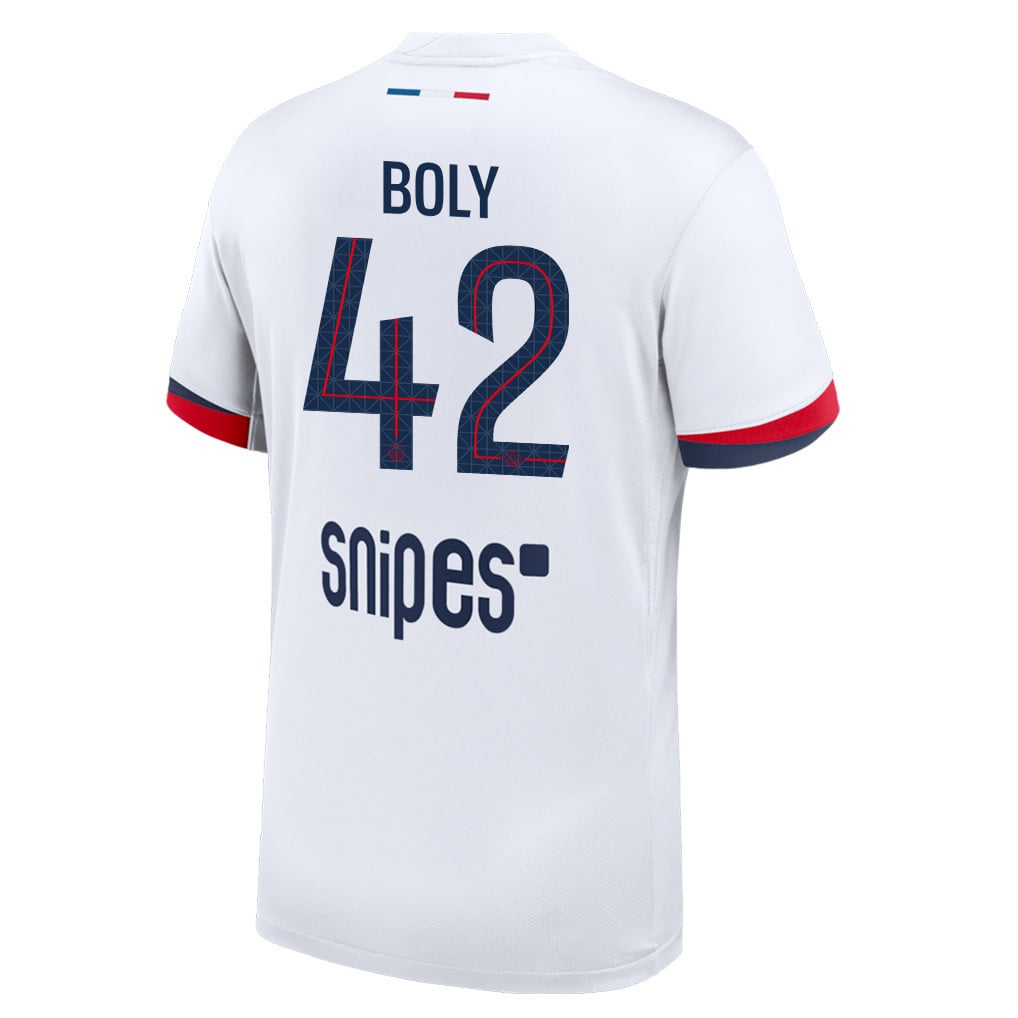 Willian Pacho 51 Paris Saint-Germain 25/26 Away Men Jersey - White