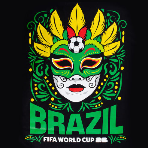 Brazil Rally FIFA World Cup 2026 T-Shirt Unisex - Black