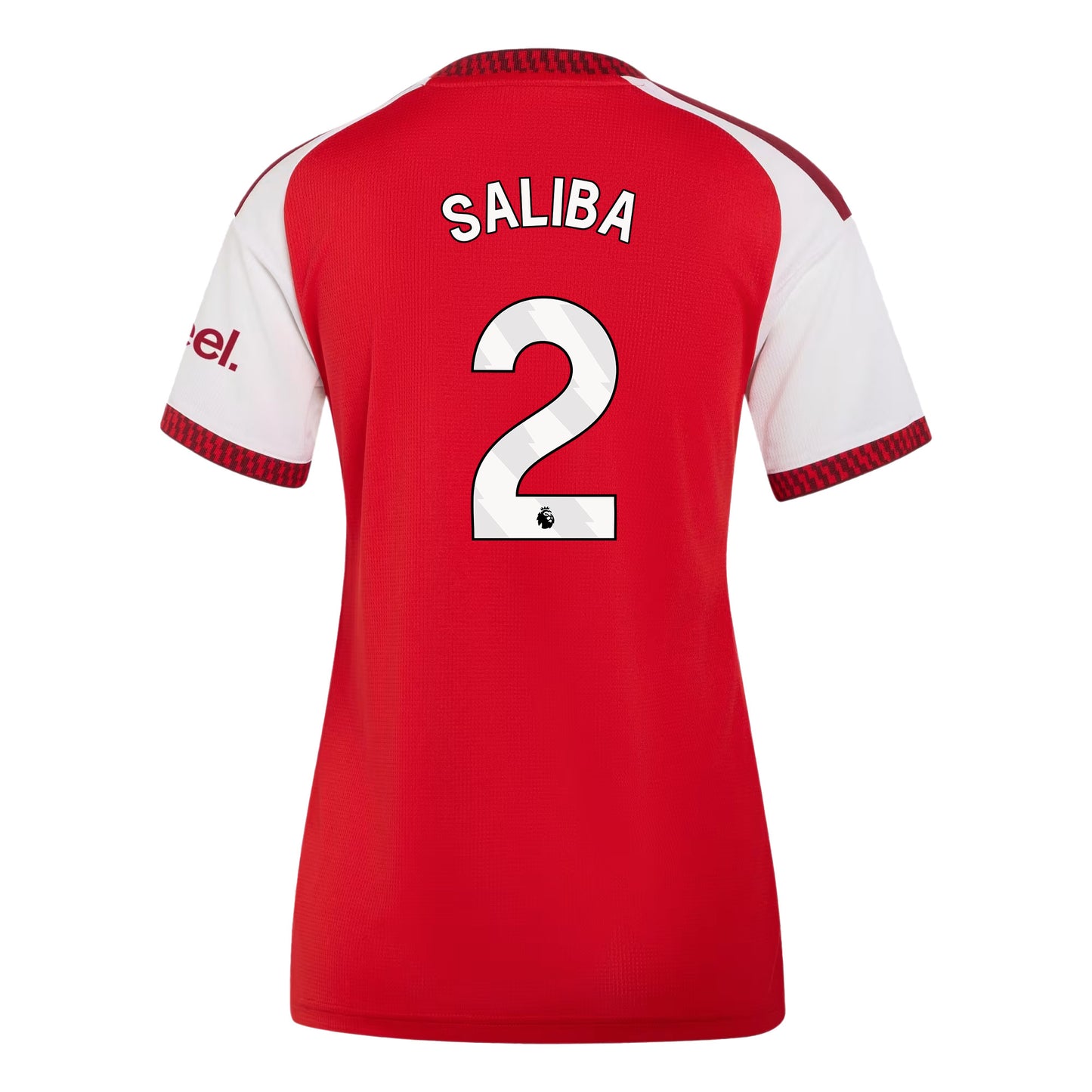 William Saliba 2 Arsenal 2026/27 Home Jersey - Women, Red