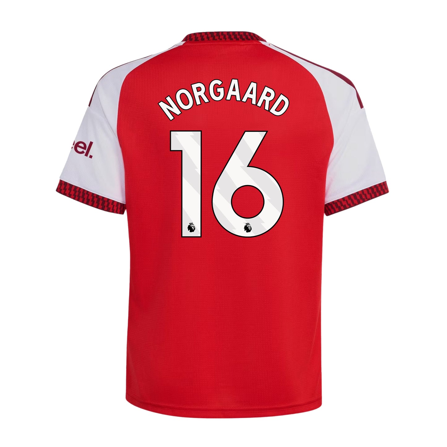 Christian Nørgaard 16 Arsenal 2026/27 Home Jersey - YOUTH, Red