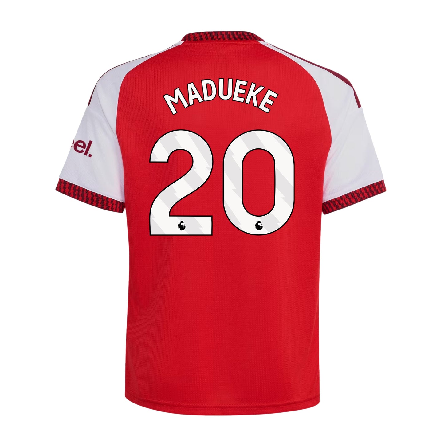 Noni Madueke 20 Arsenal 2026/27 Home Jersey - YOUTH, Red