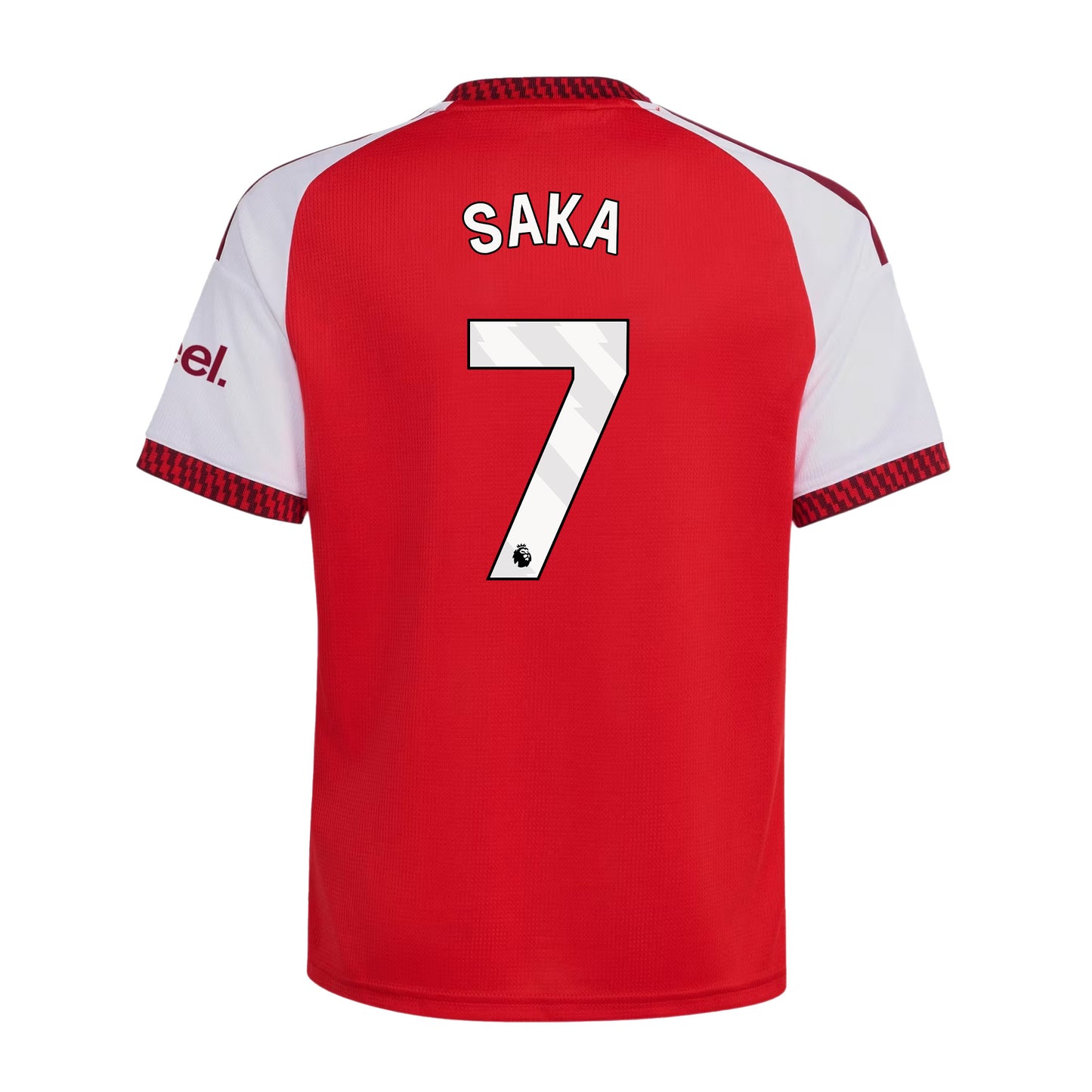 Bukayo Saka 7 Arsenal 2026/27 Home Jersey - YOUTH, Red
