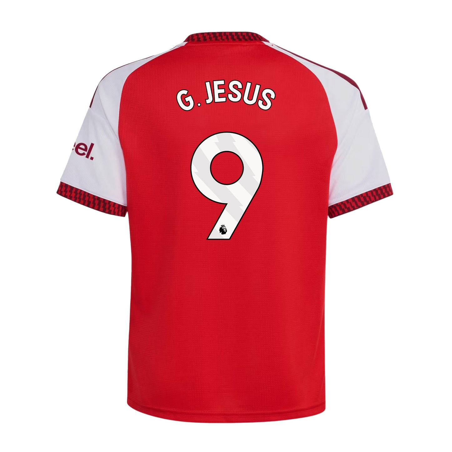 Gabriel Jesus 9 Arsenal 2026/27 Home Jersey - YOUTH, Red