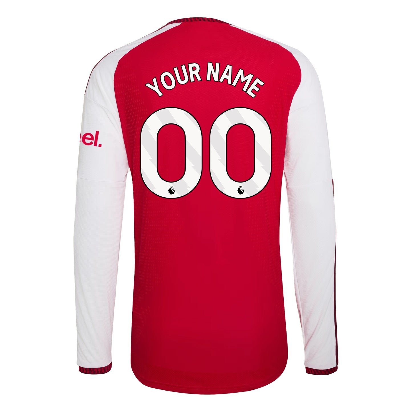 Arsenal 2026/27 Custom Name Home Long Sleeve Jersey - Men, Red