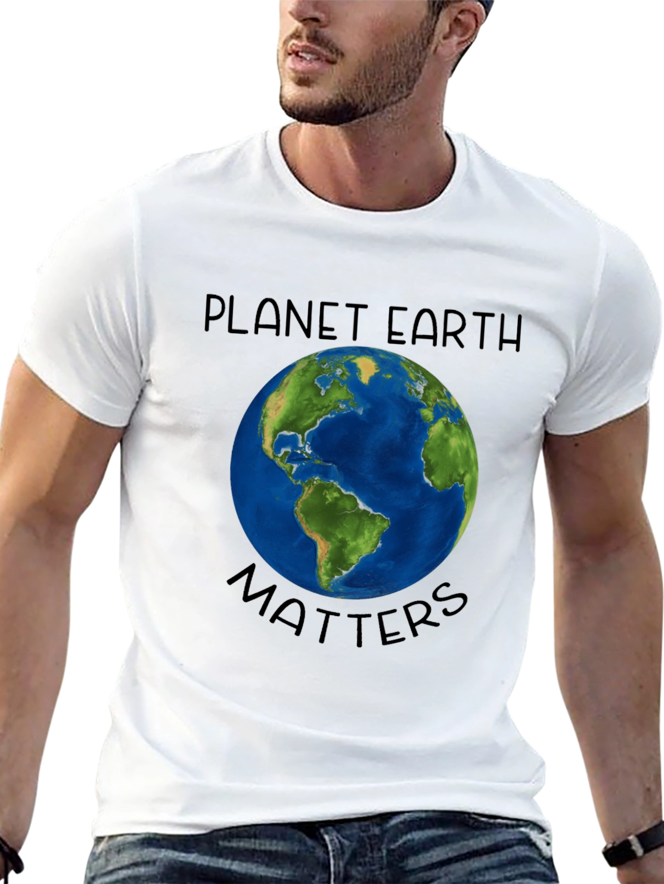 Planet Earth Matters Graphic T-Shirt