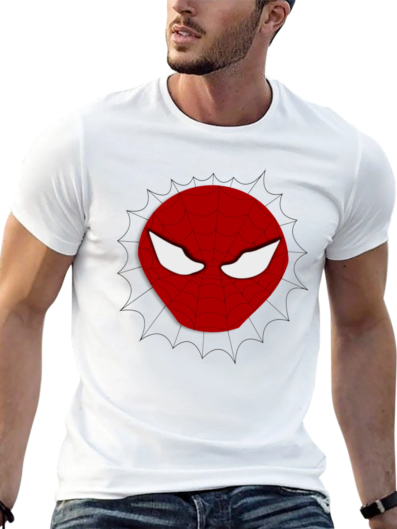 Spider Hero Tee - Classic Comic Style