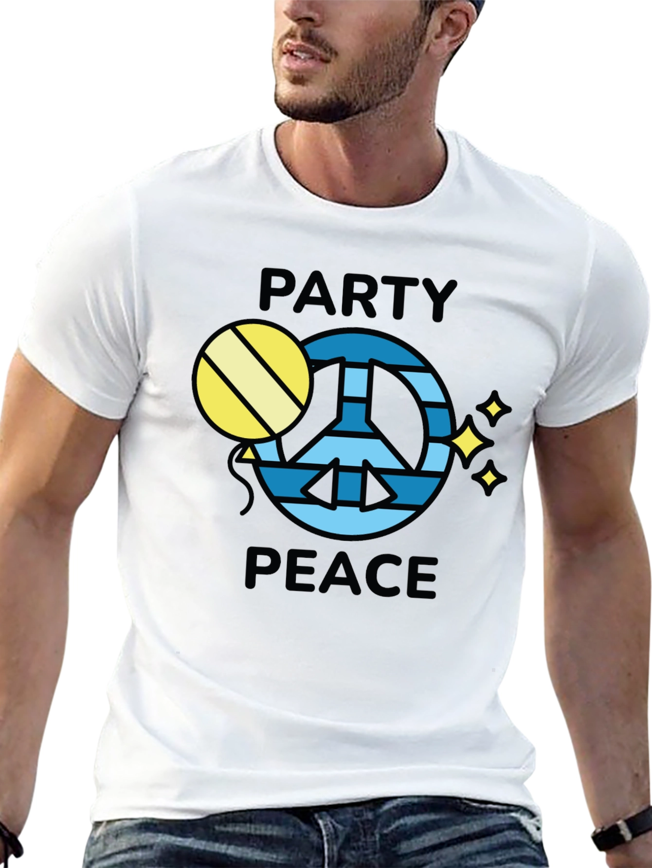 Party Peace Graphic Tee