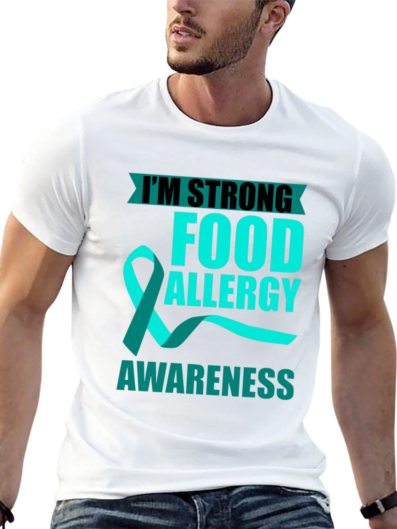 Food Allergy Awareness Strong T-Shirt