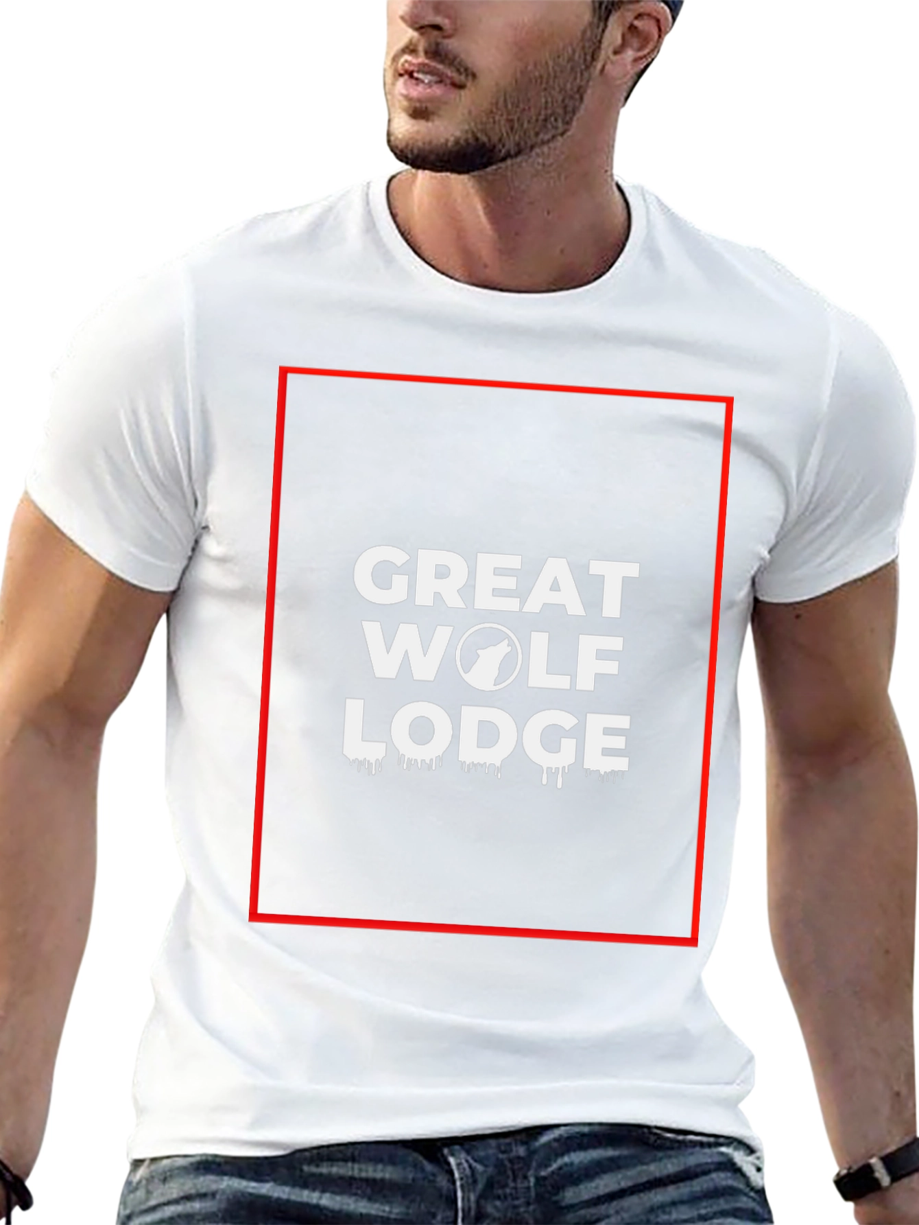 Great Wolf Lodge Black Graphic Tee