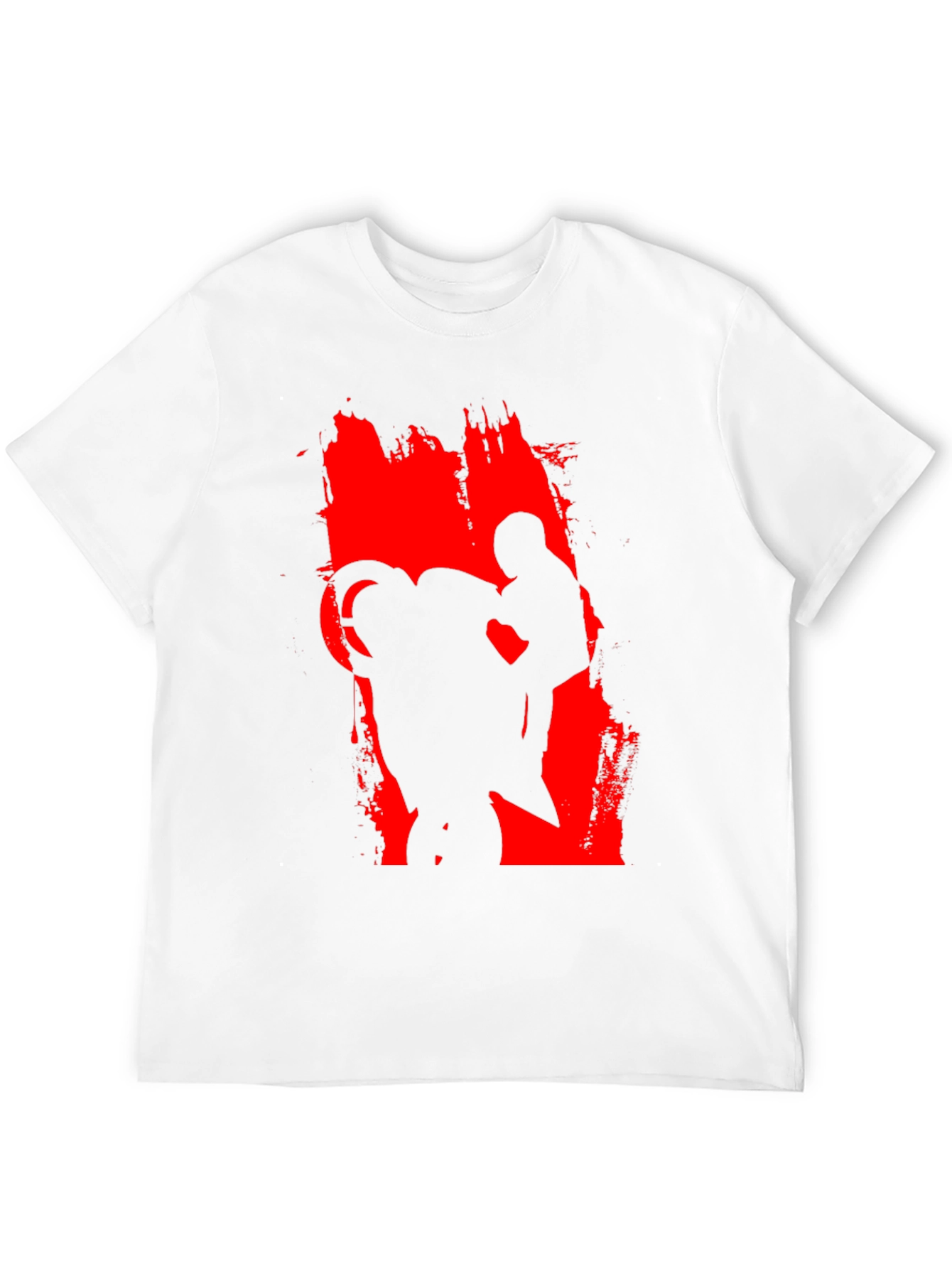 Motorcycle Rider Graphic Black Tee