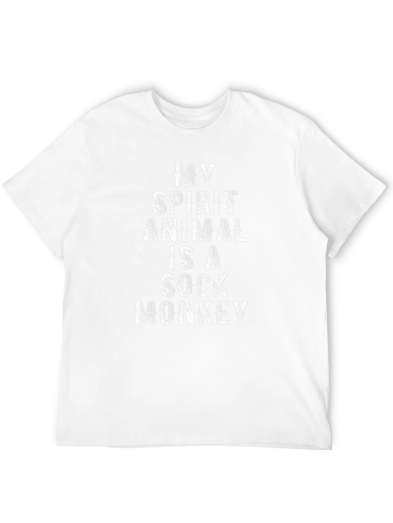 Spirit Animal Sock Monkey Graphic Tee