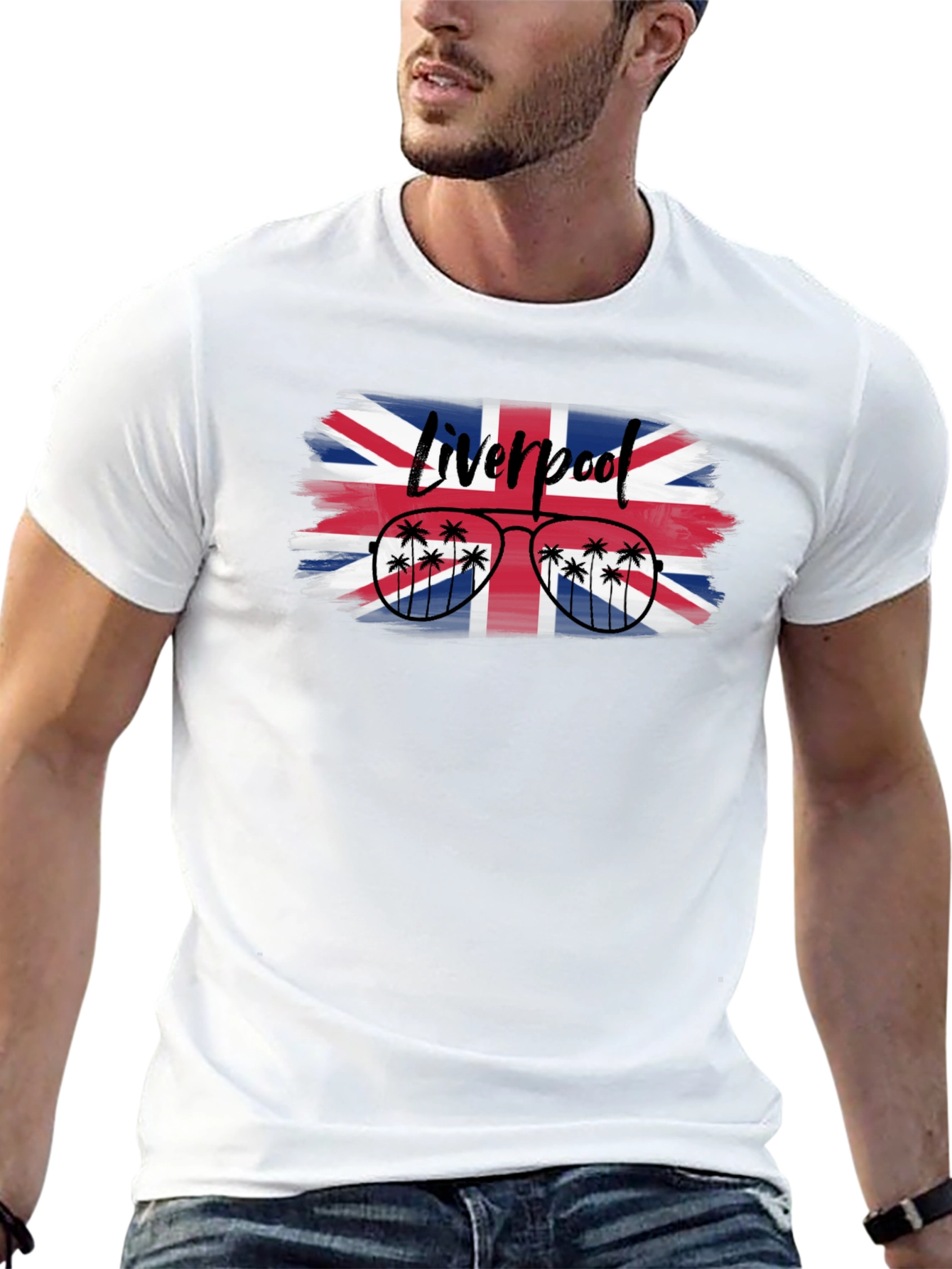 Liverpool UK Flag T-Shirt