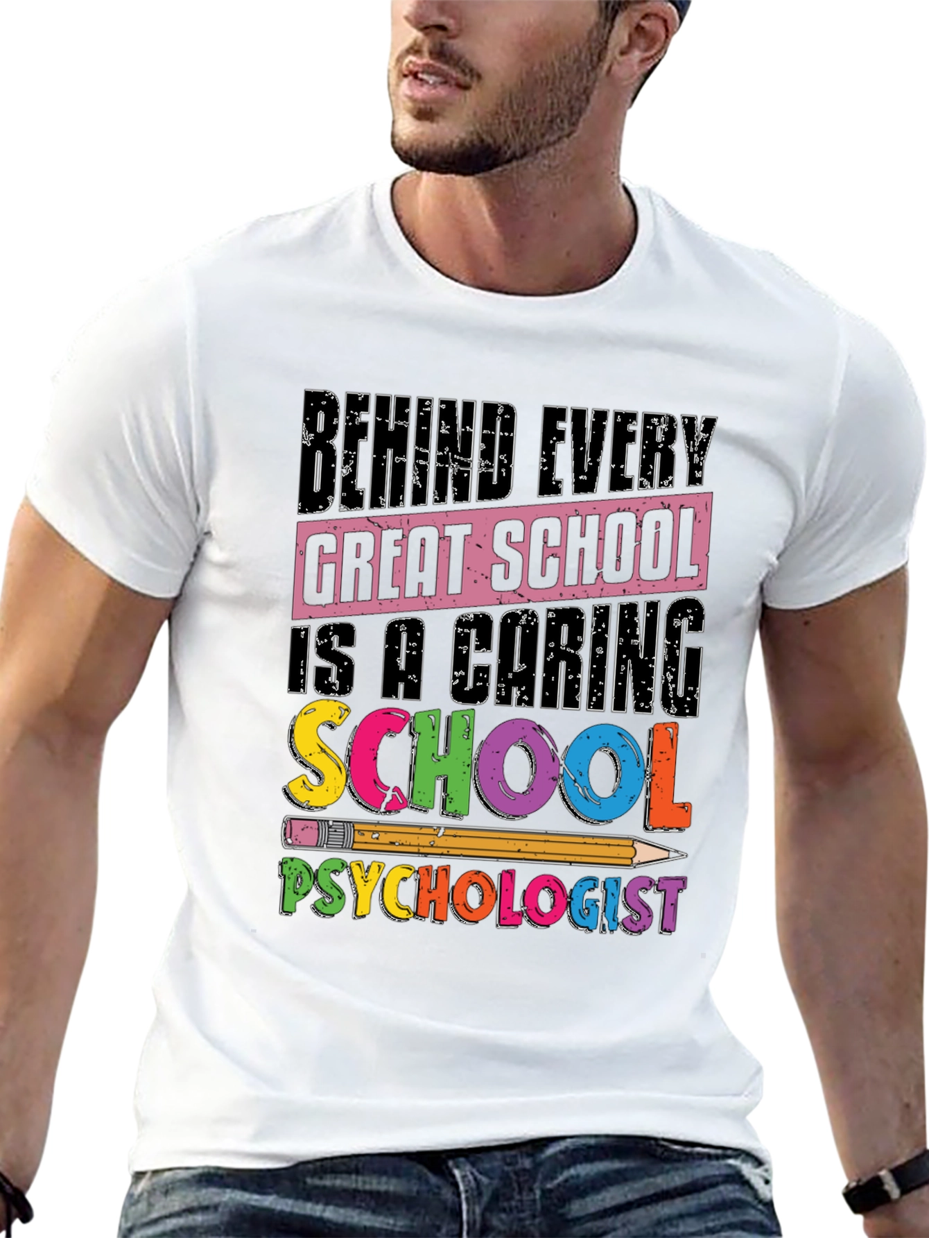 School Psychologist Graphic T-Shirt