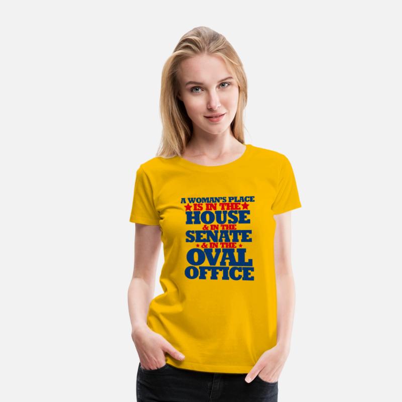 A womans place is in the house senate and oval off