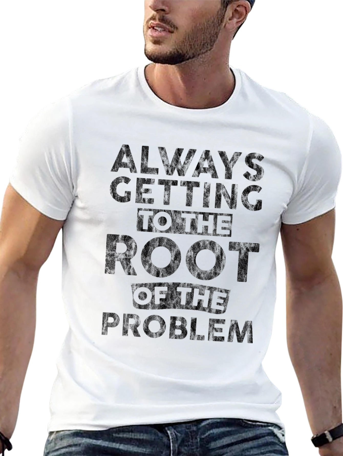 Root of the Problem Black T-Shirt